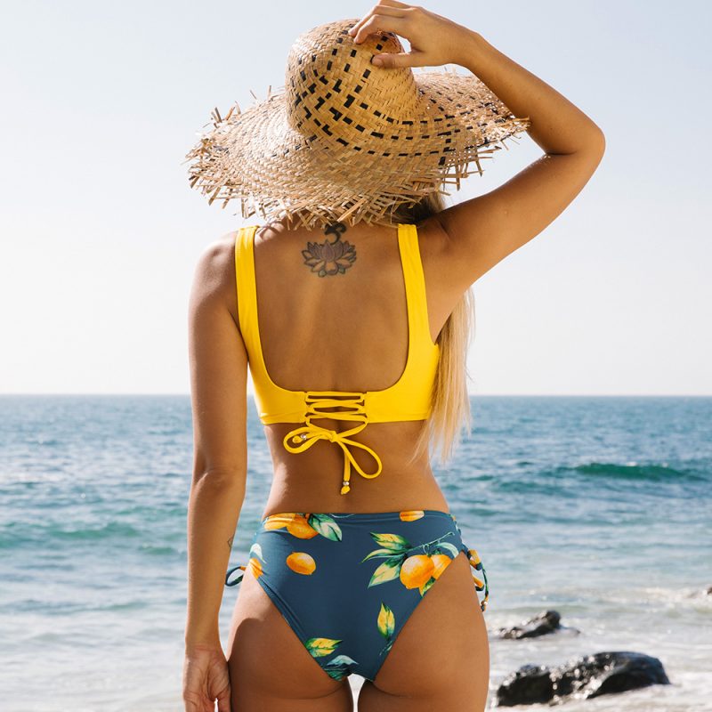 Front Cross Bikini Set - Image 10