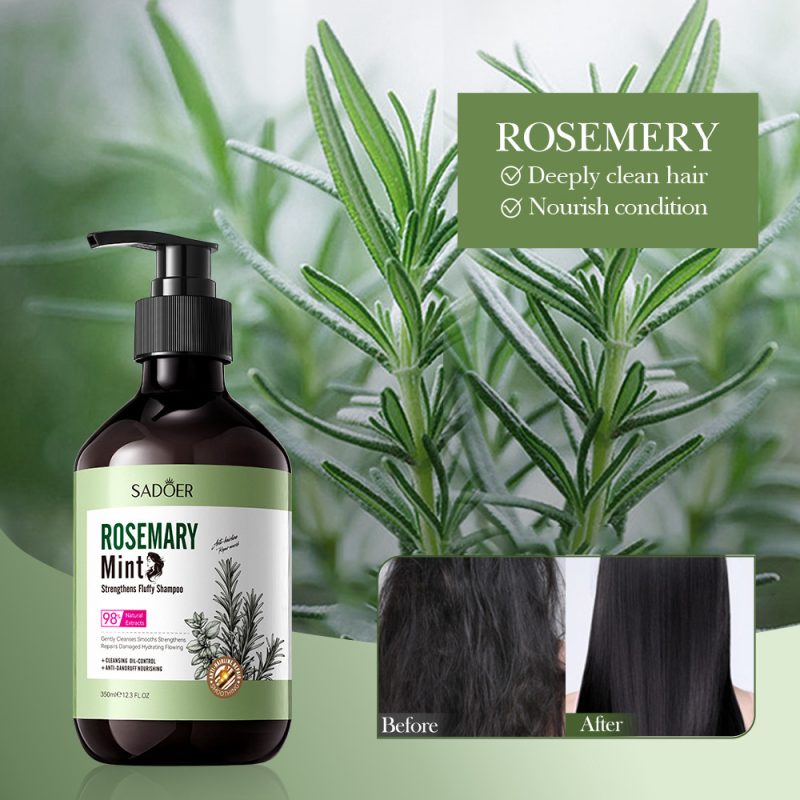 Mint Rosemary Fluffy Shampoo - Image 4