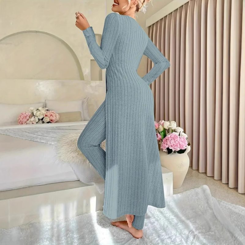 Long Sleeve Two-Piece Set - Image 5