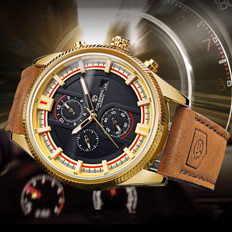 Week Calendar Automatic Mechanical Watch