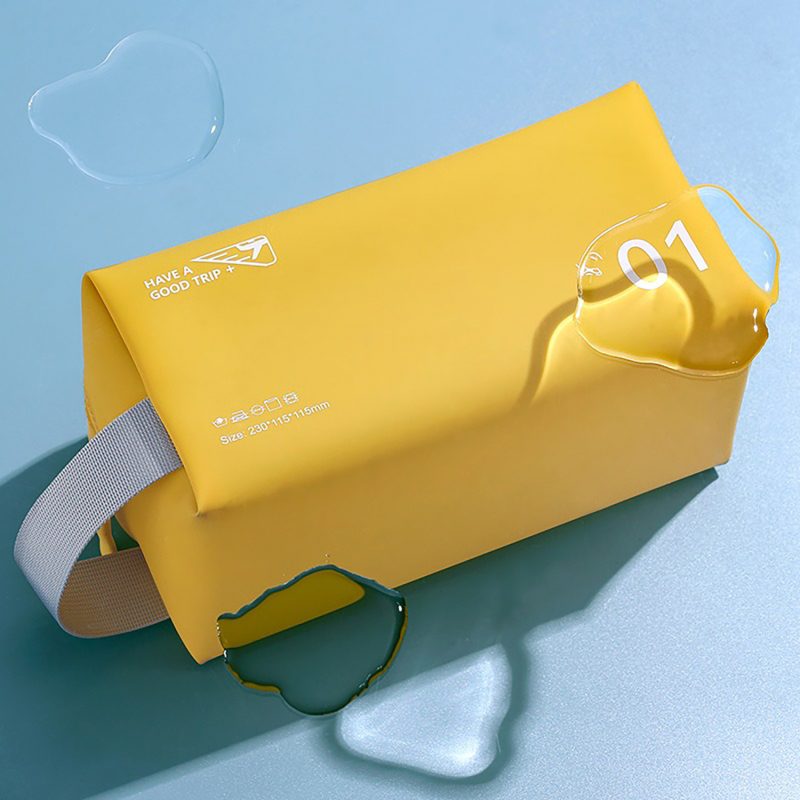 PU Leather Waterproof Toiletry Bag - Image 2