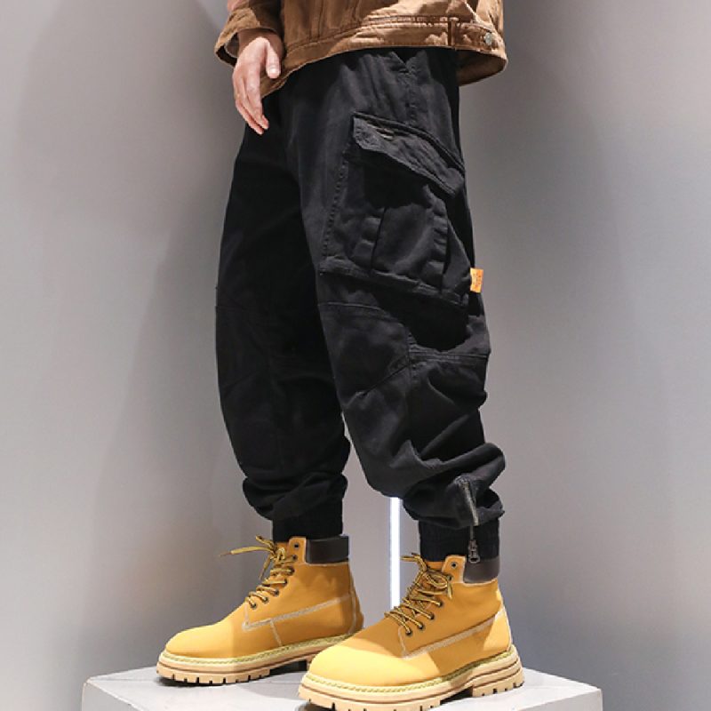 Foot Binding Zipper Pants - Image 4