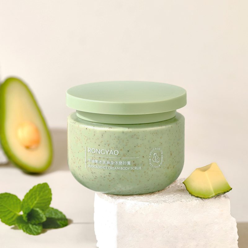 Avocado Ice Cream Body Scrub Cream - Image 3