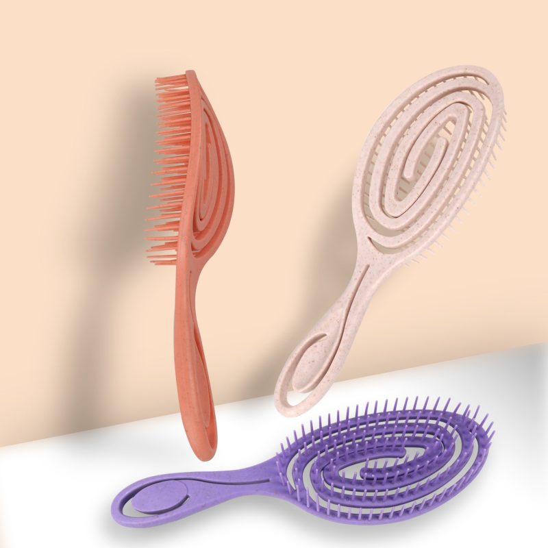 Oval Hollow Hairdressing Comb