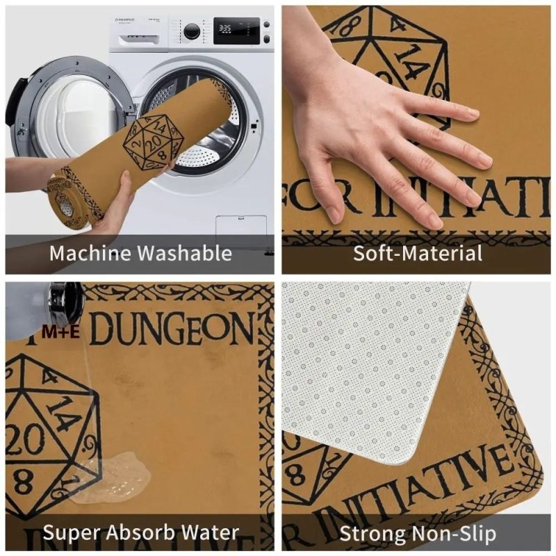 Welcome To Dungeon Digital Cube Bath Mat - Image 3