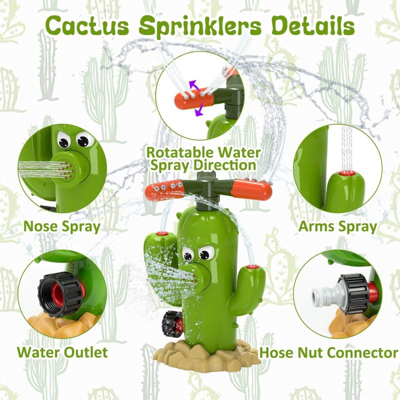 Outdoor Cactus Water Sprayer Toys - Image 5
