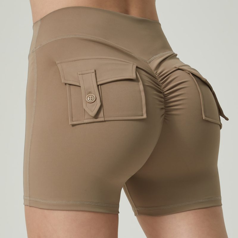 Dual Back Pocket Fitness Shorts