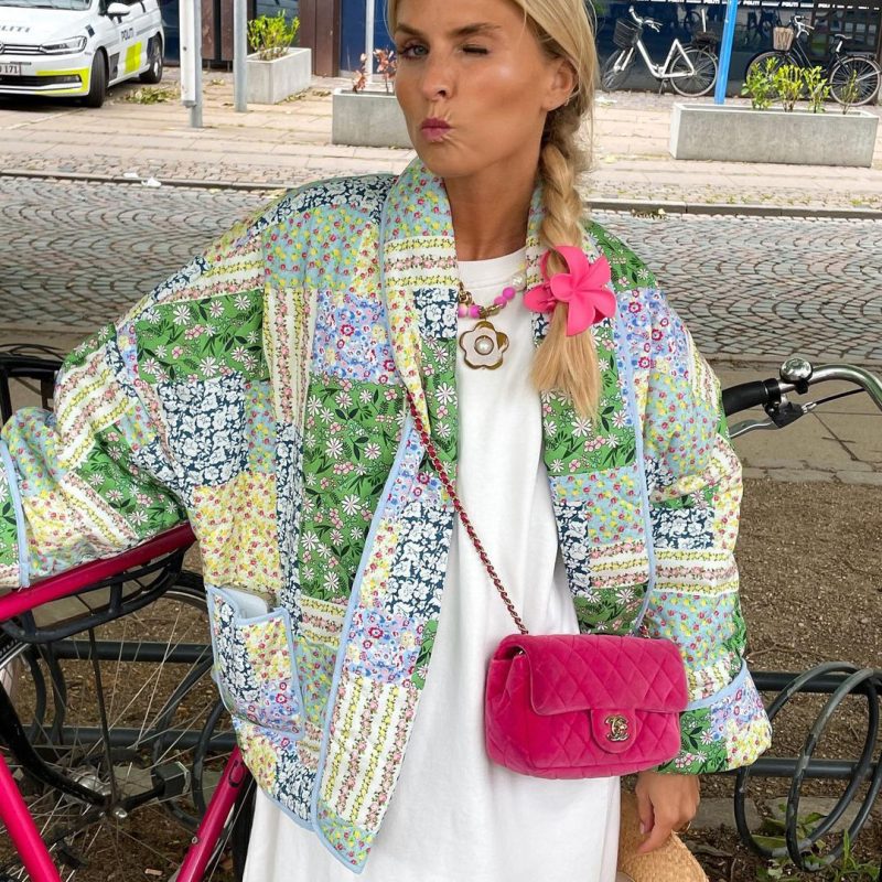 Pattern Printed Coat