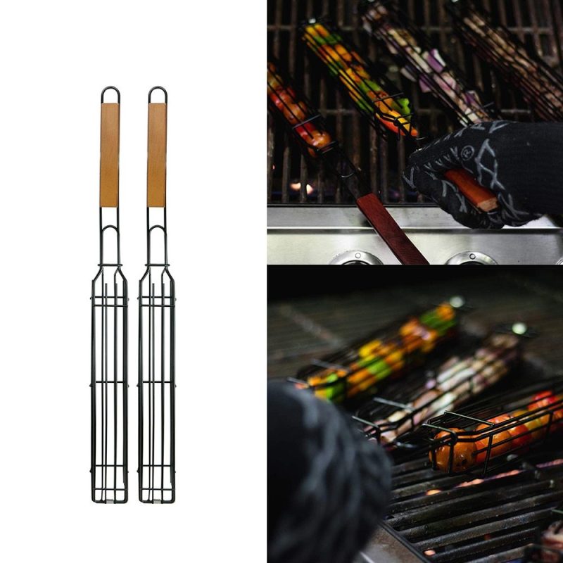 Stainless Steel BBQ Grill Mesh Tools - Image 10