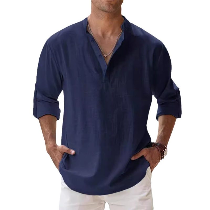 Long Sleeve Loose Undershirt - Image 5