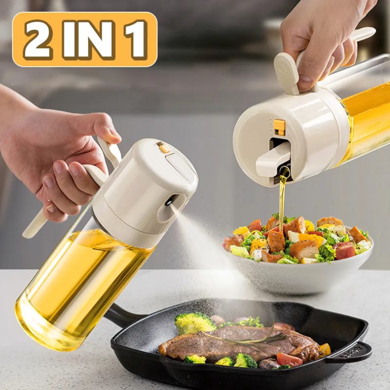 2 In 1 BBQ Oil Sprayer Bottle Sprayer