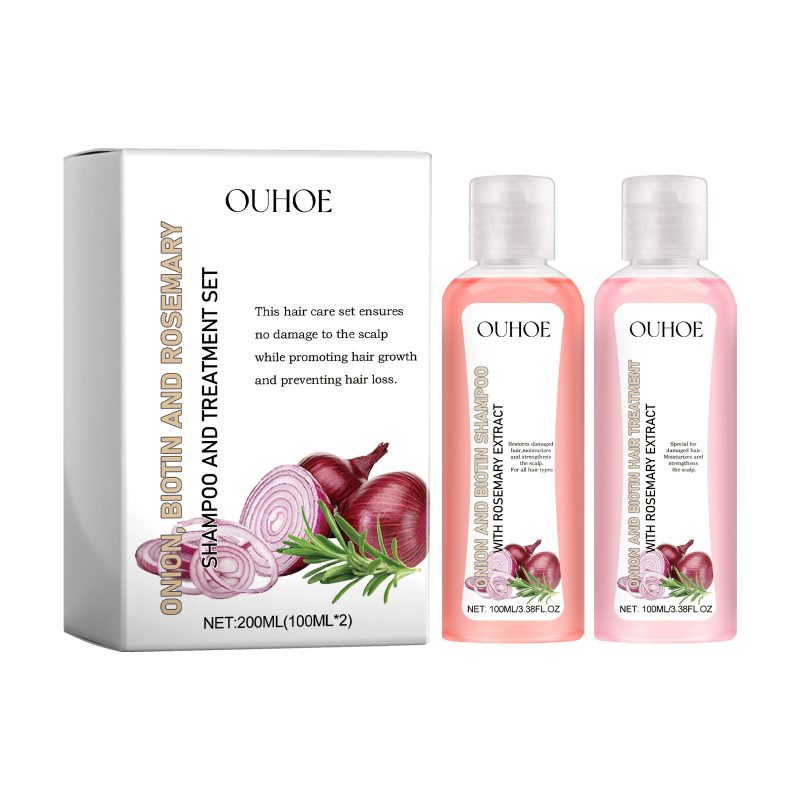 Onion Biotin Rosemary Hair Washing Set - Image 3
