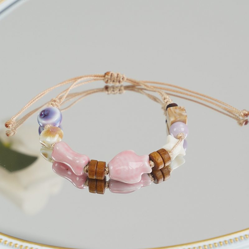 Woven Beads Student Couple Bracelets