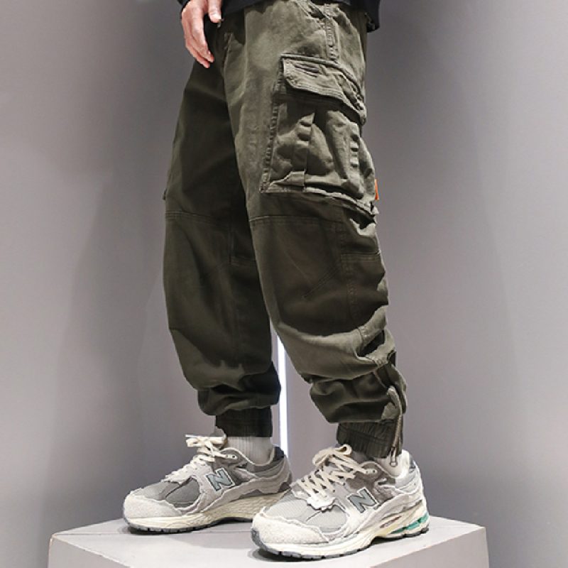 Foot Binding Zipper Pants - Image 2