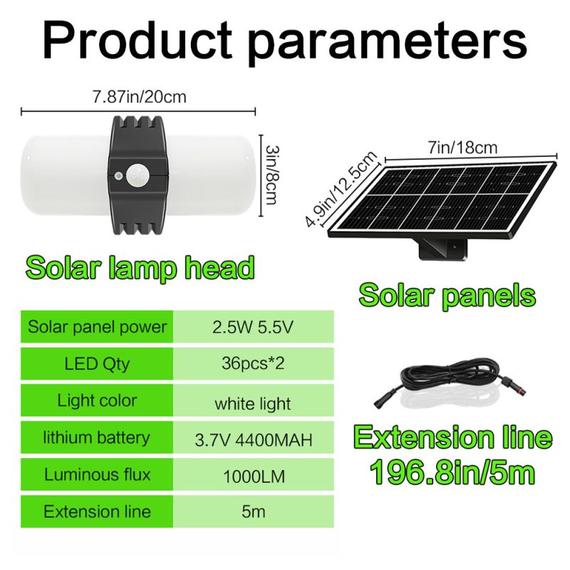Outdoor Solar Sensor Lumen Floodlight - Image 4