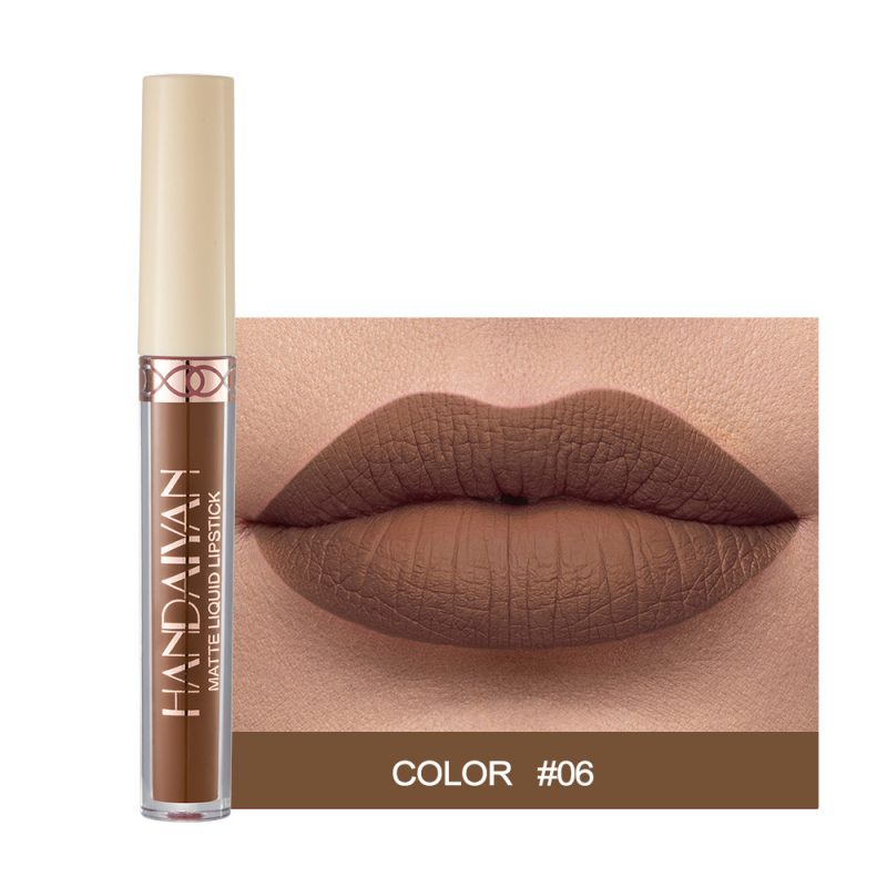 12 Colors Matte Finish Velvet Lip Gloss - Image 4