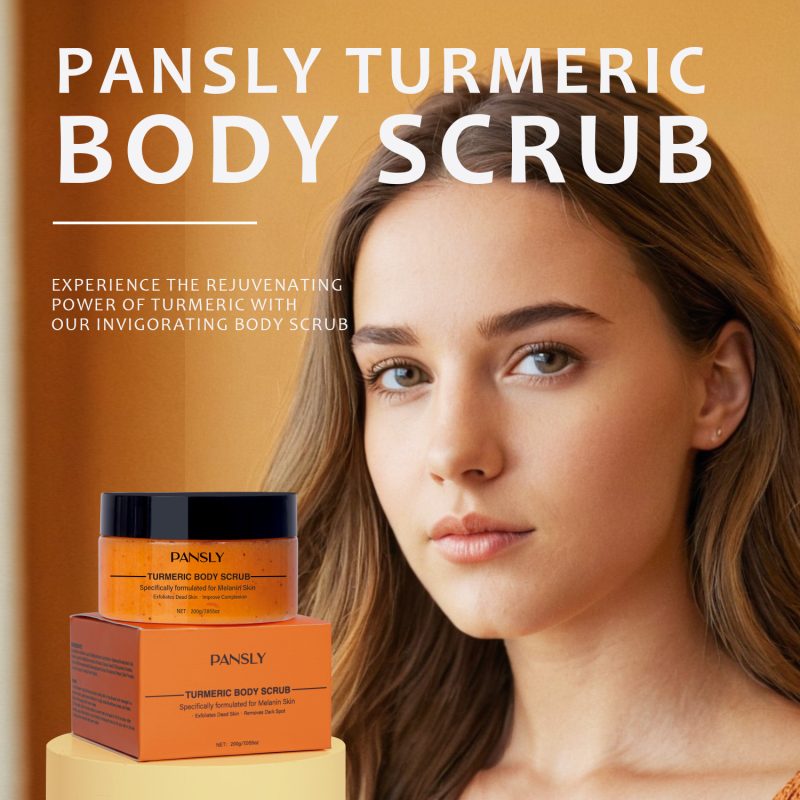 200g Exfoliating Turmeric Body Scrub Cream