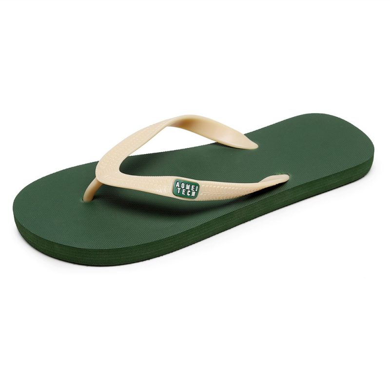 Non-slip Men's Trendy Rubber Beach Flip-Flop - Image 7