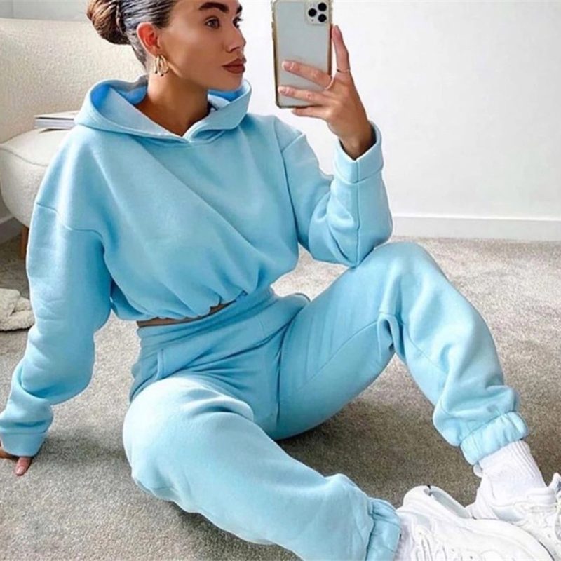 Sexy Long Sleeve Jogging Suits For Women - Image 6