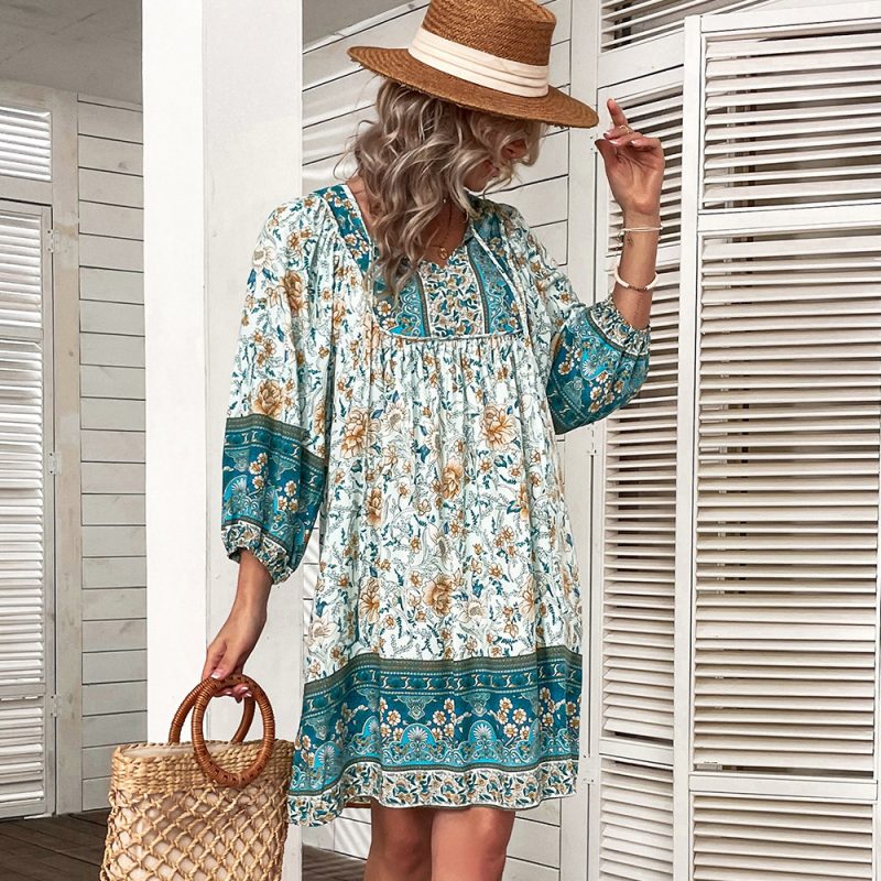 Loose Boho Dress For Summer - Image 10