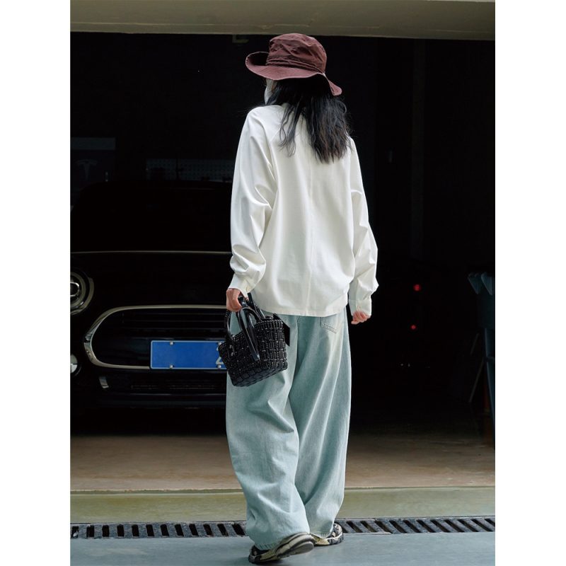 Casual Light Blue Trousers - Image 5