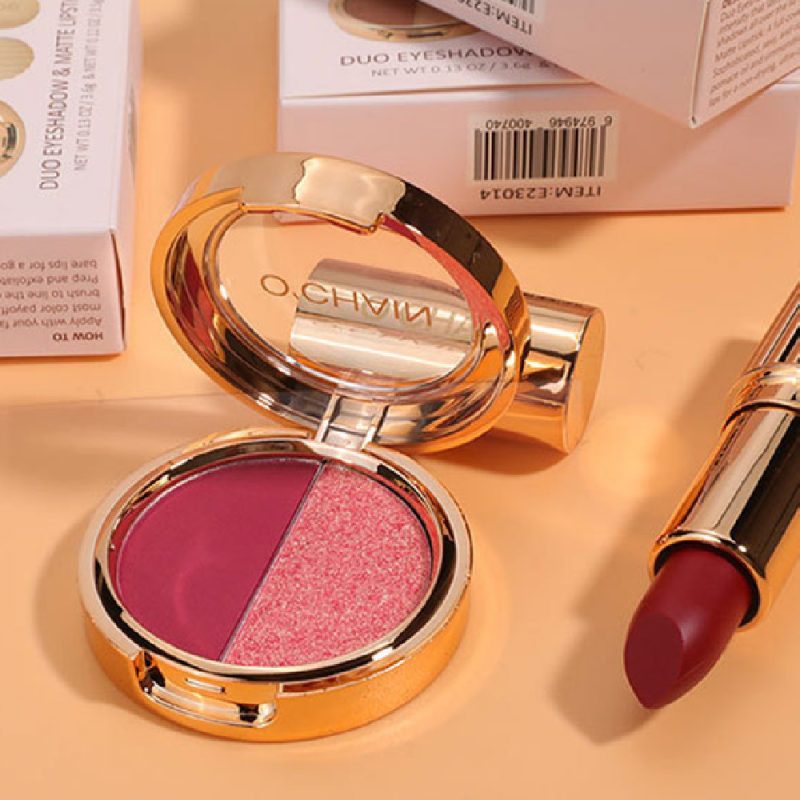 Double-color Pearlescent Matte Eye Shadow