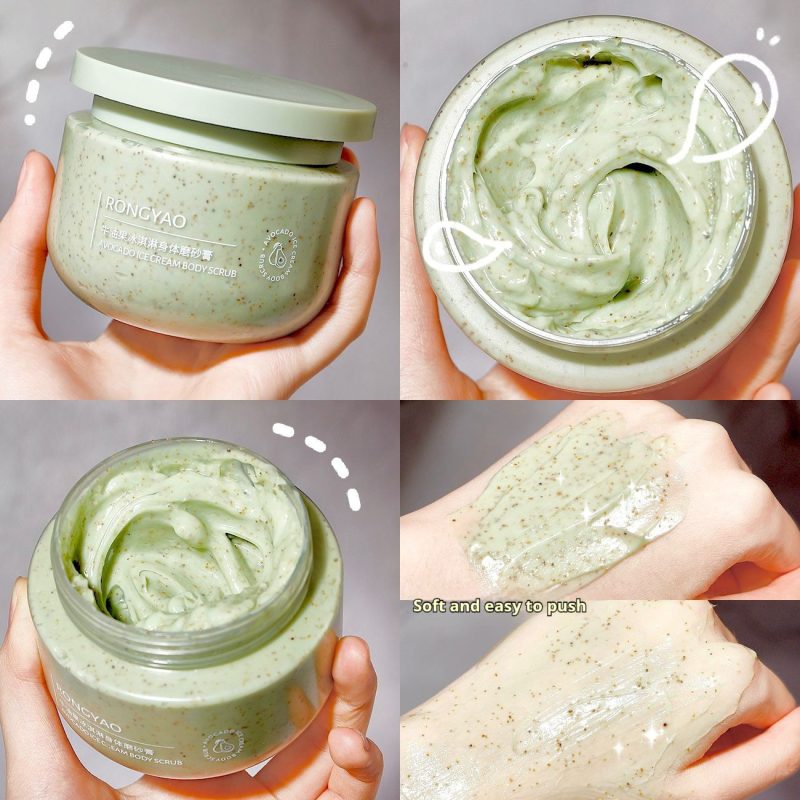Avocado Ice Cream Body Scrub Cream - Image 8