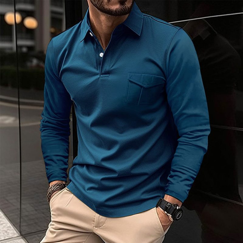 Casual Sports Polo Shirt - Image 3