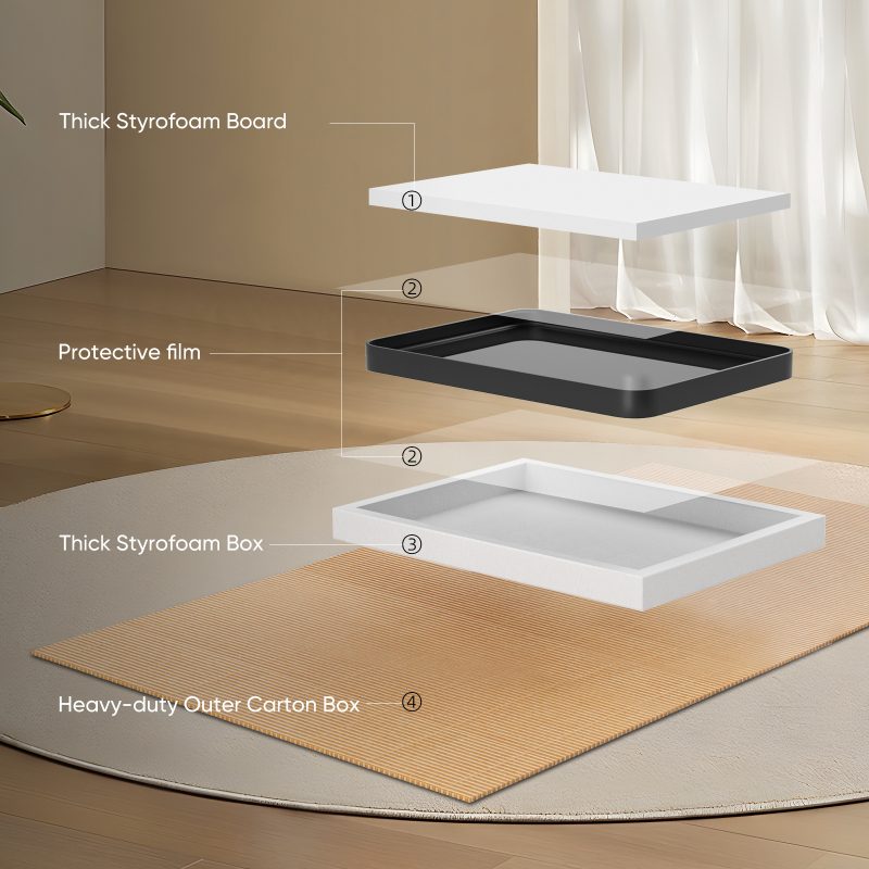 Rectangle Wall Mounted Vanity Mirror - Image 2