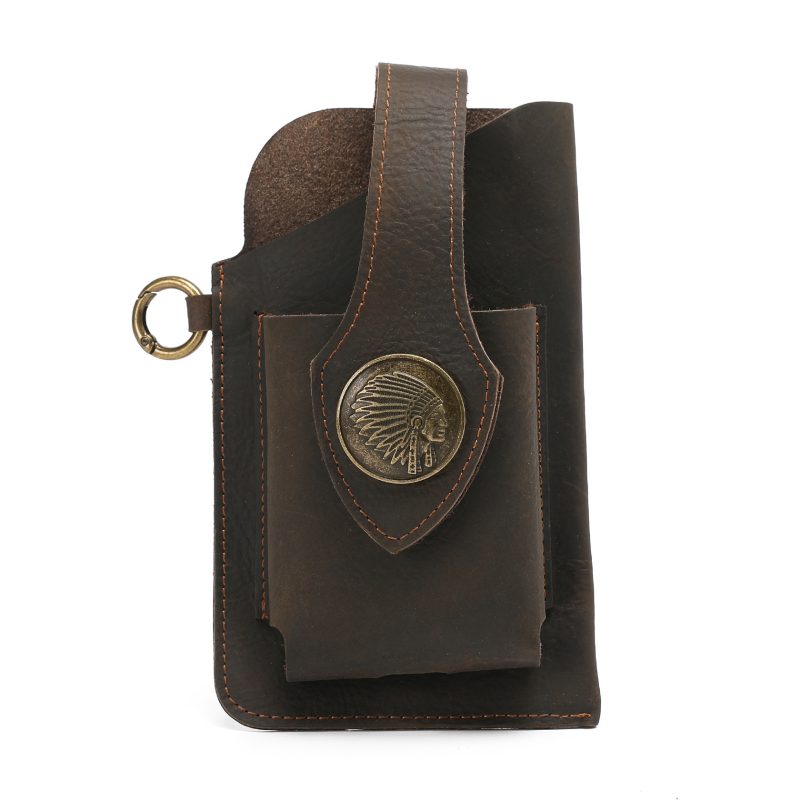 Leather Belt Phone Bag - Image 4