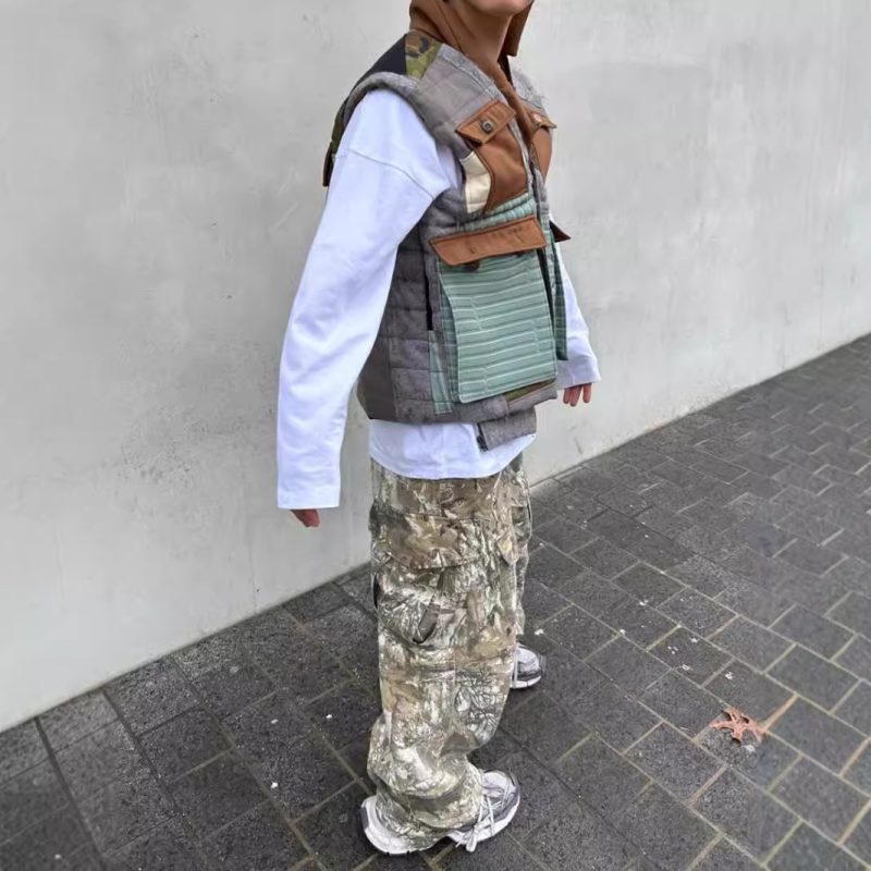 Distressed Camouflage Pants - Image 3