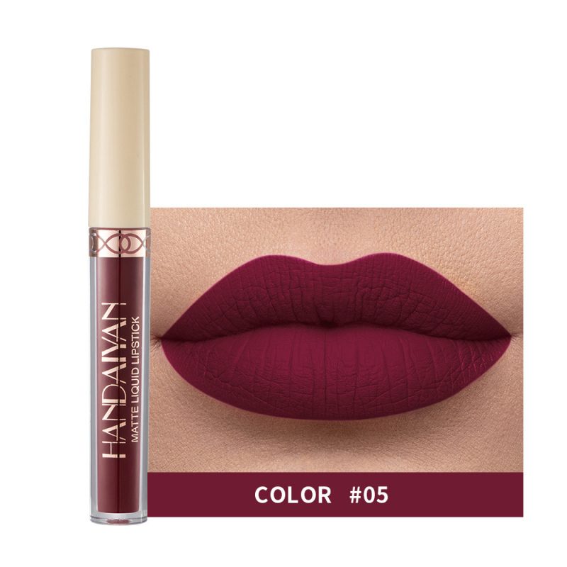 12 Colors Matte Finish Velvet Lip Gloss - Image 3