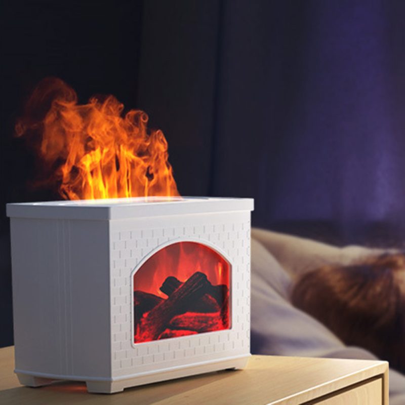 Flame Simulated Fireplace Air Humidifier - Image 5