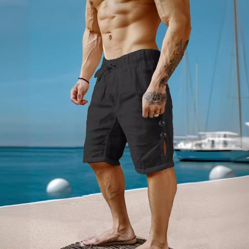Elastic Waist Comfortable Shorts
