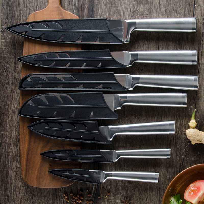 7-Piece Stainless Steel Knife Set - Image 5