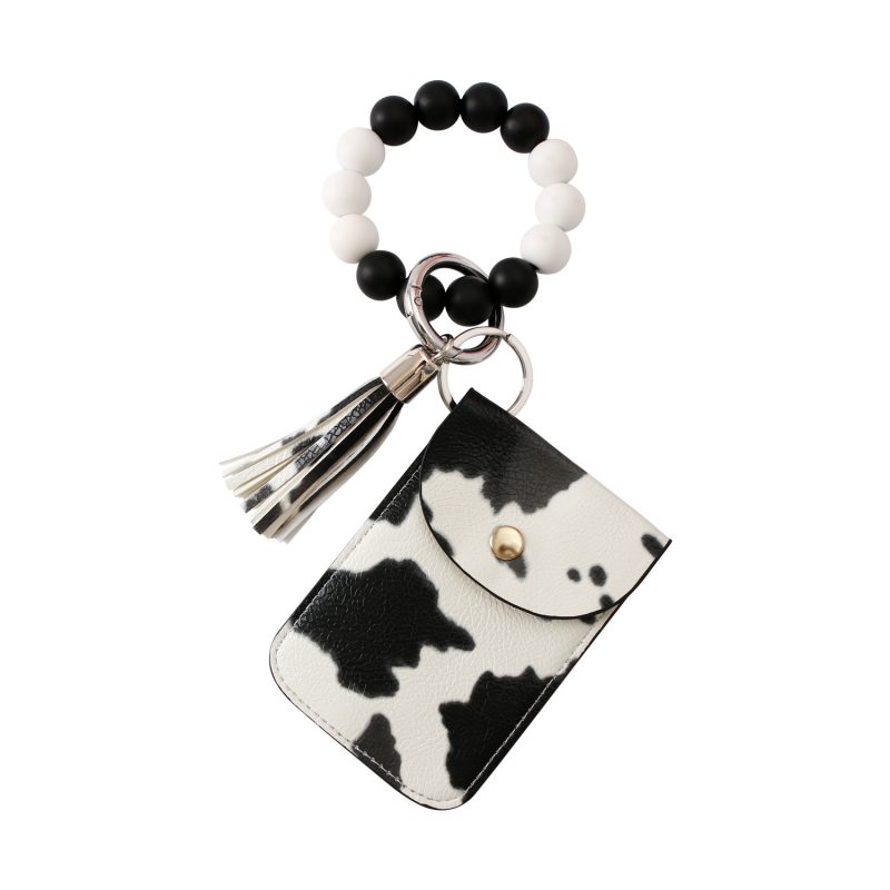 Silicone Bead Wrist Keychain Coin Purse - Image 8