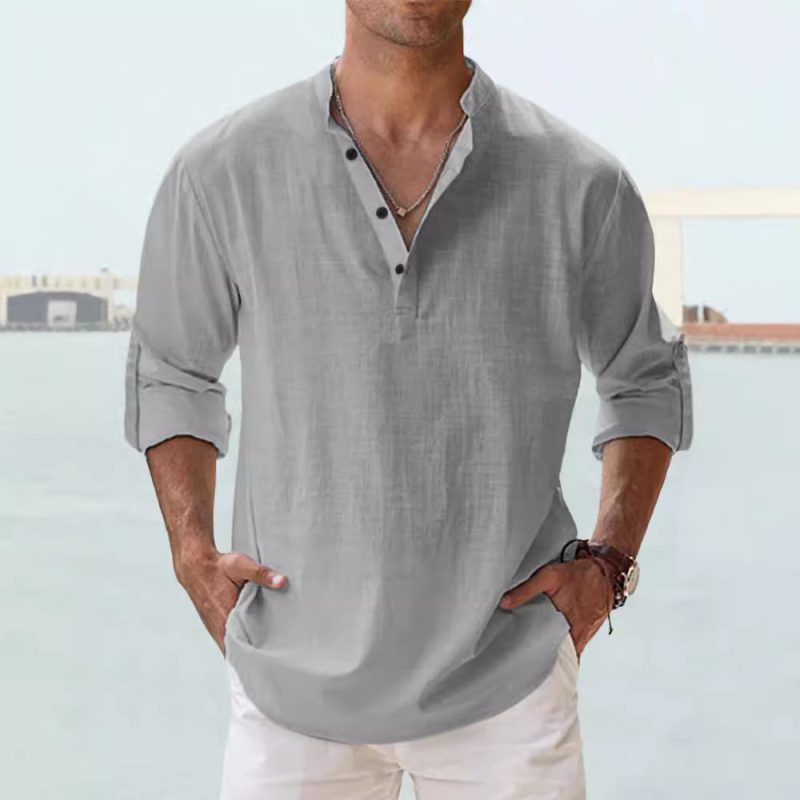 Long Sleeve Loose Undershirt - Image 7