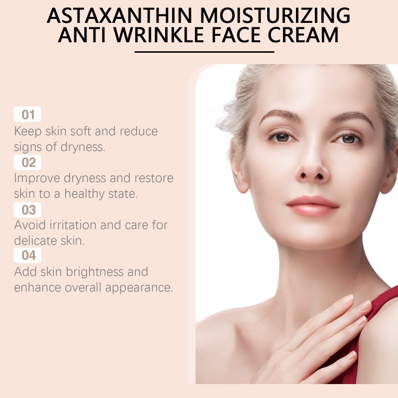 Astaxanthin Anti Wrinkle Facial Skin Moisturizer - Image 3