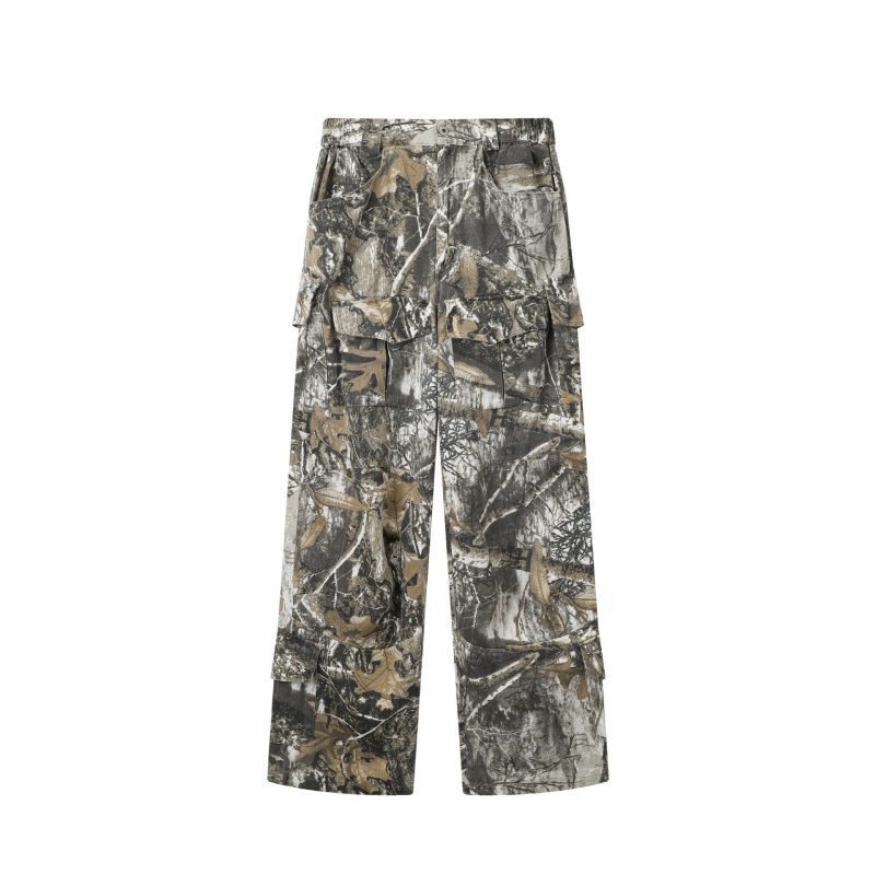 Distressed Camouflage Pants - Image 4