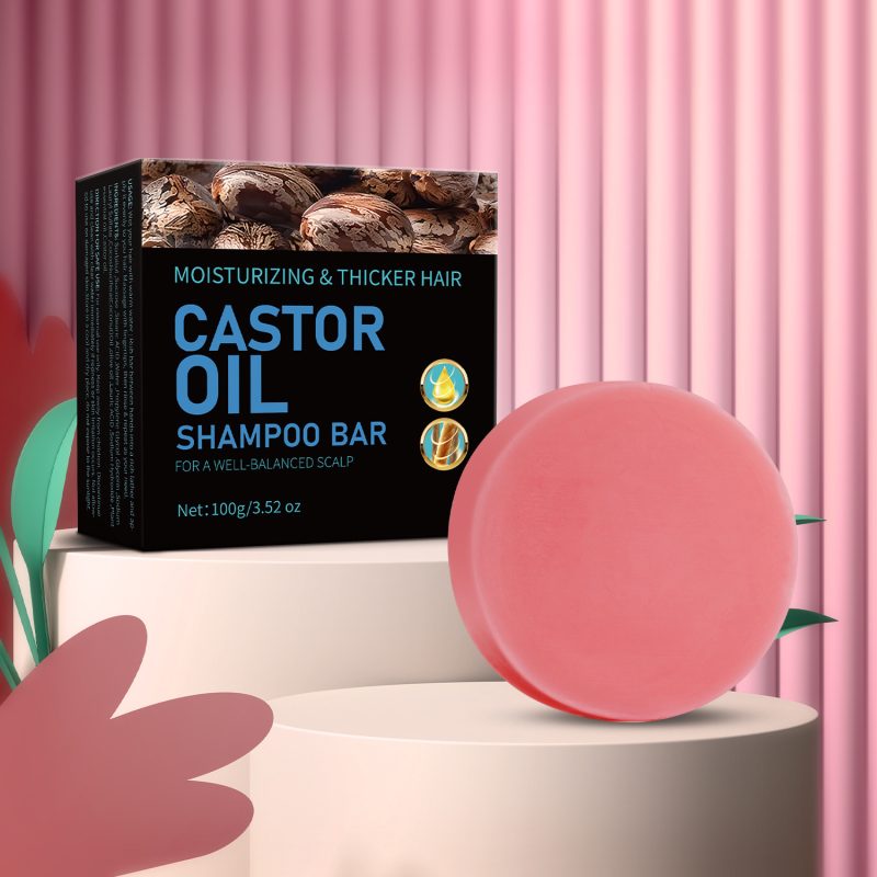 Castor Oil Foaming Shampoo Soap