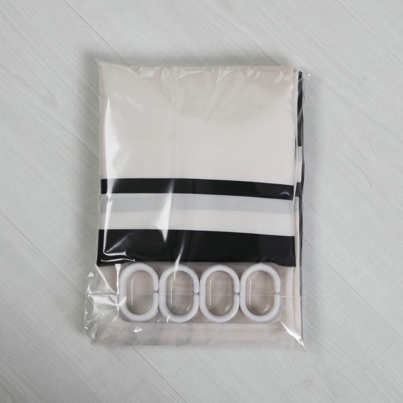 Waterproof Spring Spun Shower Curtain - Image 2