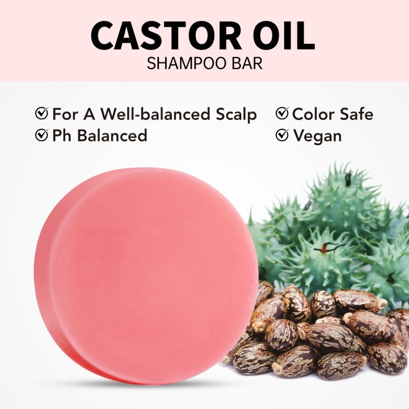 Castor Oil Foaming Shampoo Soap - Image 3