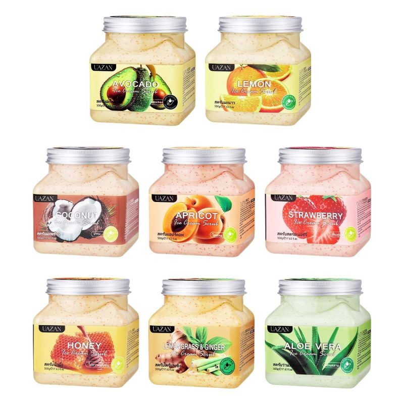 Ice Cream Body Scrub Cream Deep Cleansing Exfoliating Chicken Skin - Image 2