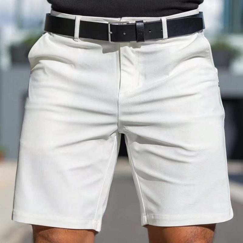 Men's Solid Color Shorts - Image 5