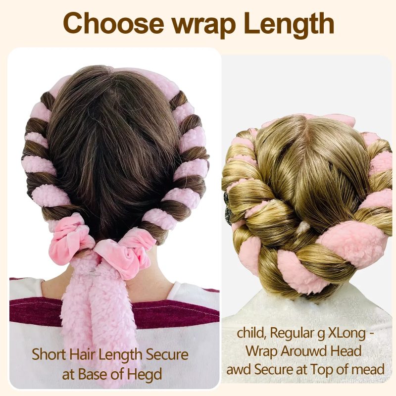 Satin Heatless Hair Curler - Image 7