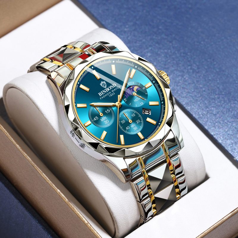 Multifunctional Butterfly Clasp Watch