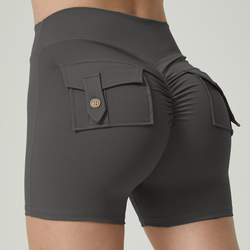 Dual Back Pocket Fitness Shorts - Image 5