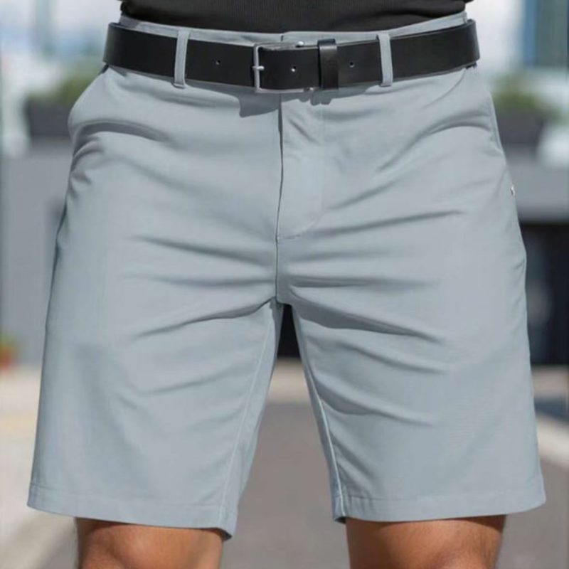 Men's Solid Color Shorts - Image 4