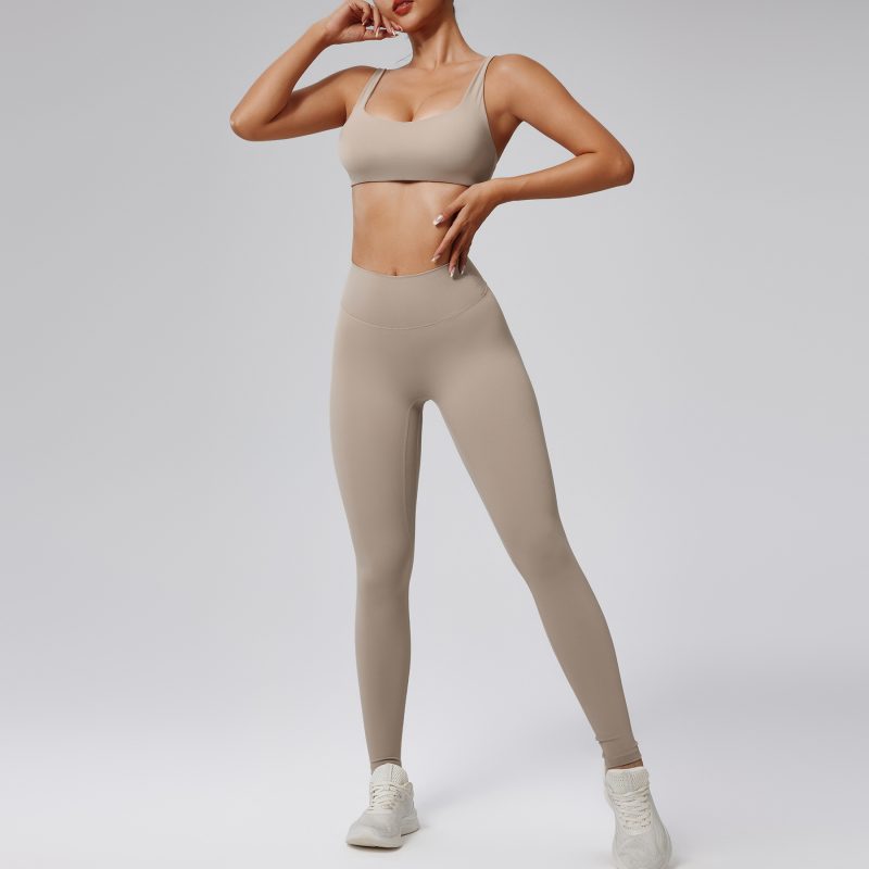High-Waist Running Sports Clothing Set - Image 5
