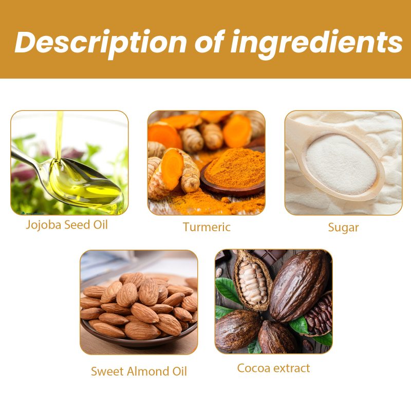 Turmeric Cleanses Exfoliates Body Scrub - Image 4